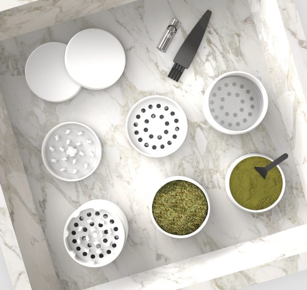 Ceramic Grinder White - Image 4