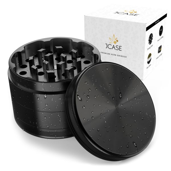 Aluminium Grinder Black