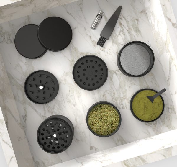 Ceramic Grinder Black - Image 5