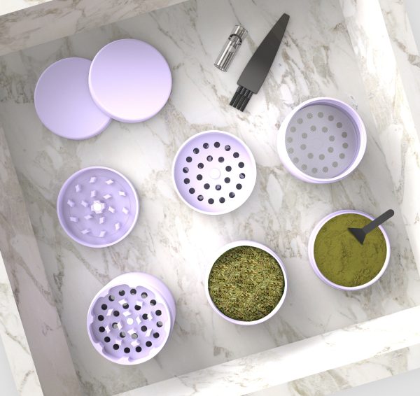 Ceramic Grinder Purple - Image 5