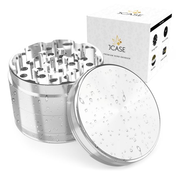 Aluminium Grinder Silver