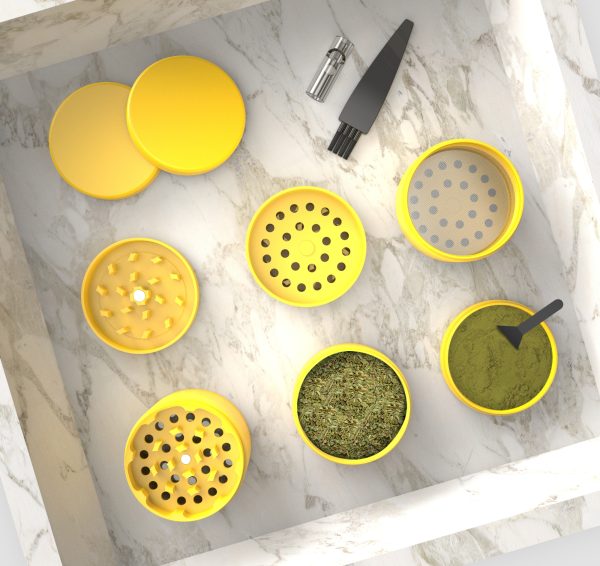 Ceramic Grinder Yellow - Image 5