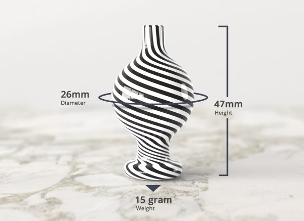 Quarz Carb Cap Zebra - Image 2