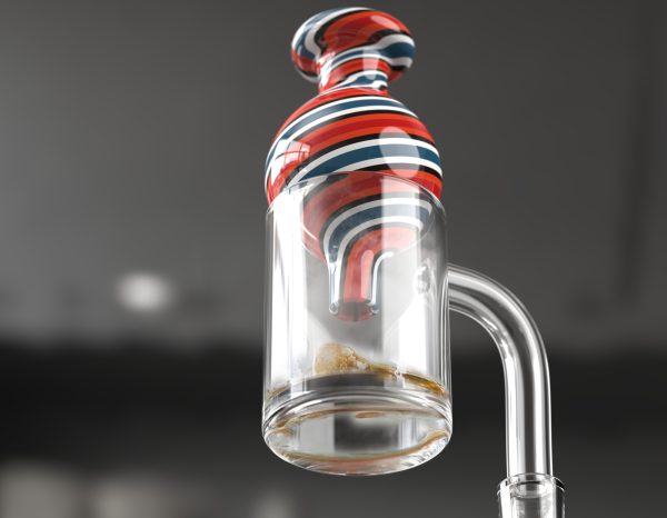 Quarz Carb Cap Zebra Red - Image 3