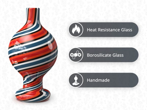 Quarz Carb Cap Zebra Red - Image 5