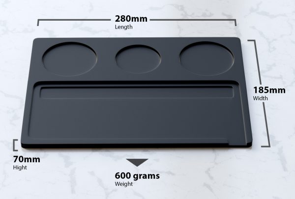 Rolling Tray Black - Image 4