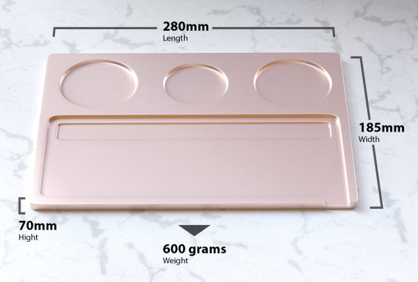 Rolling Tray Rose - Image 4