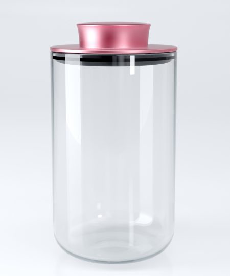 Glas Stash Rose