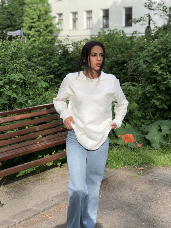 Longsleeve Baumwolle Unisex - Image 3