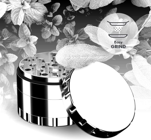 Edelstahl Grinder inkl. Schutztasche - Image 3