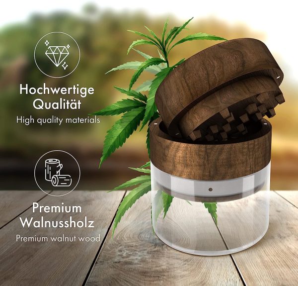 Premium Holz Grinder - Image 2