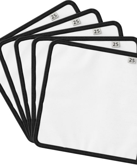 Presssieb Set 5 Stück – 25 Mikron